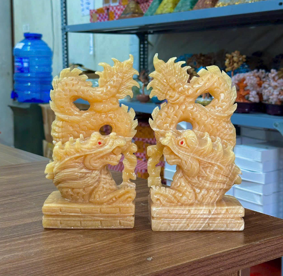 Tượng Tỳ Hưu Phong Thủy Đá Mã Não 3.png